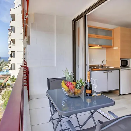 Estudio Renovado Con Piscina, Wi-fi Y Parking En Playa De Las Americas - Es-347-8 Lejlighed